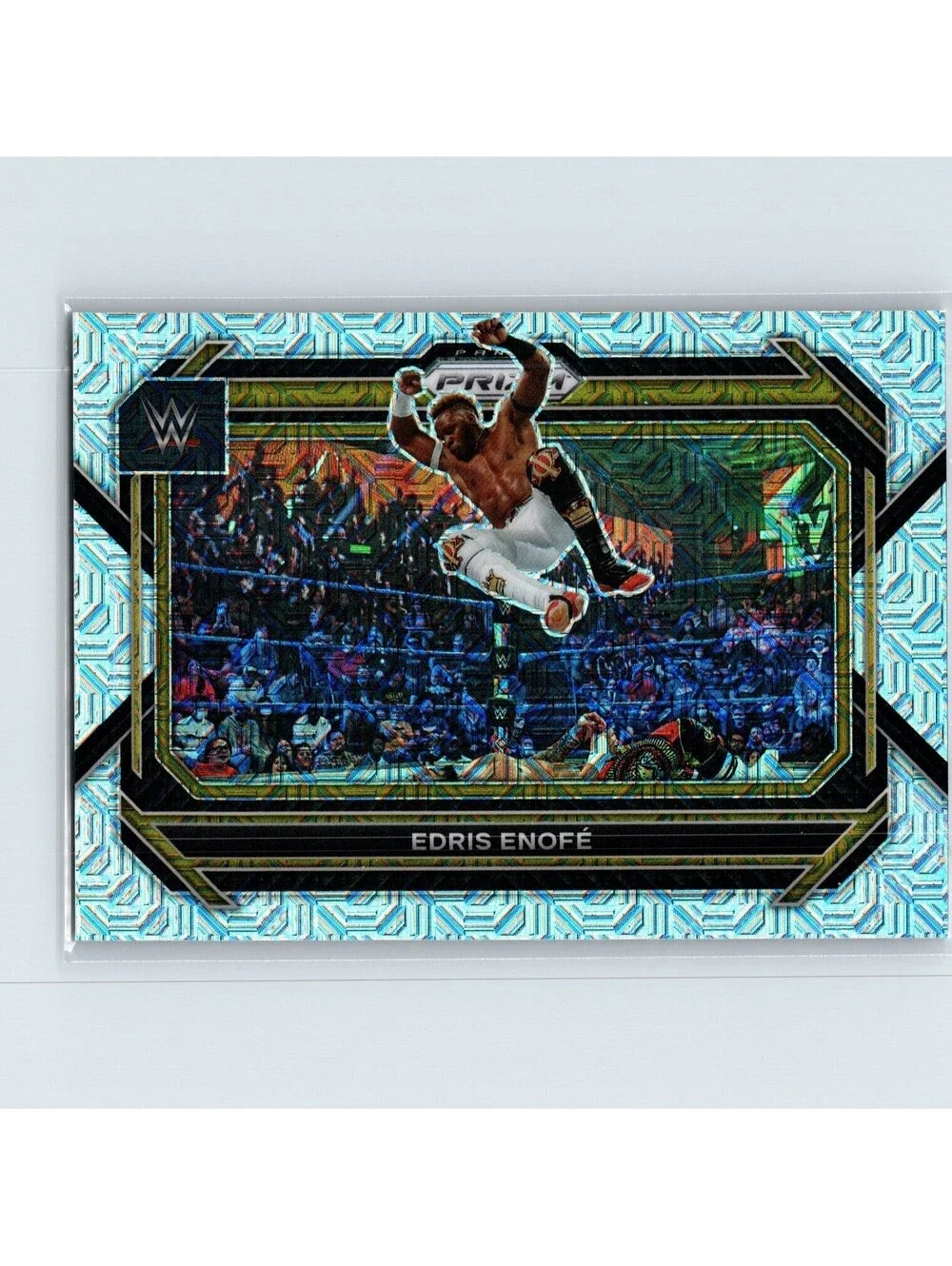 2023 Panini Prizm WWE Edris Enofé #2 Mojo 01/25 Bookend NXT